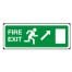 EEC Fire Exit Diagonal Up Right Sign