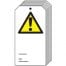 Caution Symbol Safety Tag - Pack of 10